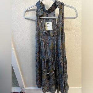 Paani Metallic Mini dress